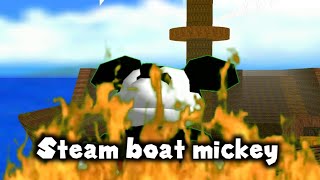 Steam Boat Mickey