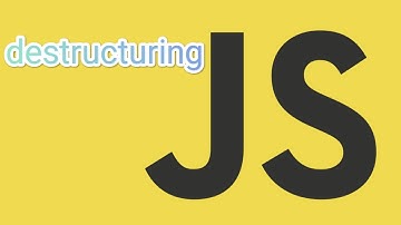 JS на пальцах Destructuring (деструктуризация). JavaScript.