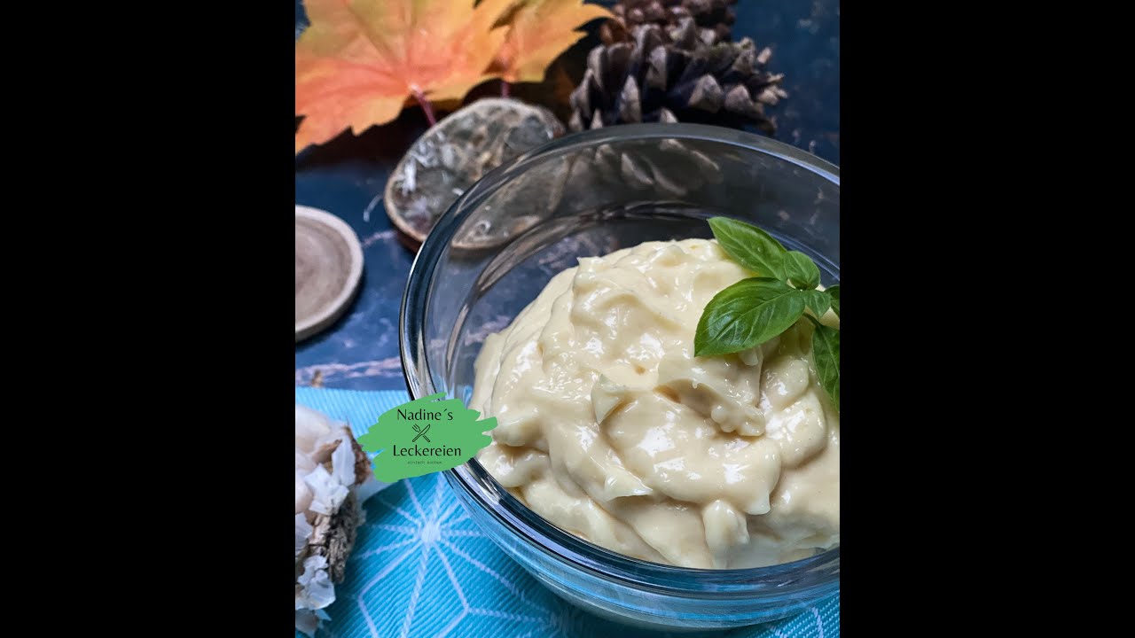 Aioli / Knoblauchmayonnaise aus dem Thermomix - YouTube