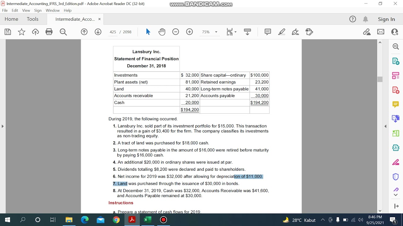 Intermediate Accounting 1 Week 3 Assignment No. 6: P 5.6