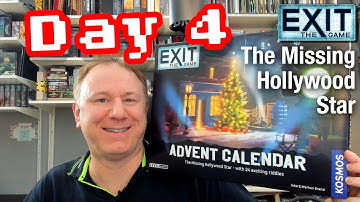 Exit the Game Advent Calendar 2024 Day 4: The Missing Hollywood Star