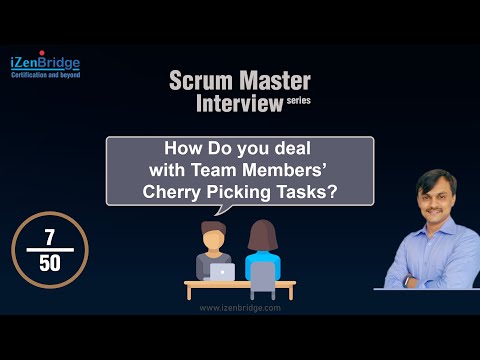How Do you deal with Team Members' Cherry Picking Tasks?