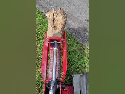 MTD LOG SPLITTER - YouTube