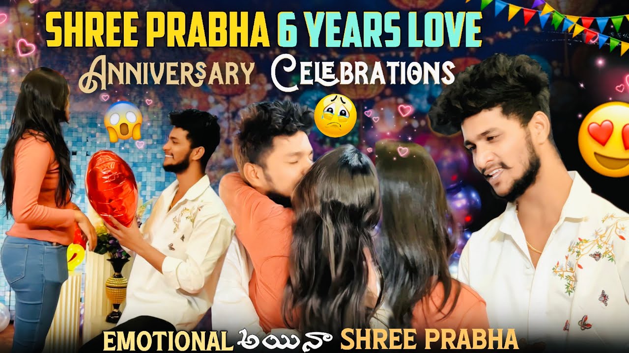 Shree Prabha 6 Years Love anniversary Celebrations 🥰 | 