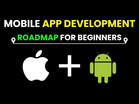 Mobile app development roadmap for both iOS and Android  - Complete Beginner’s Guide 🔥