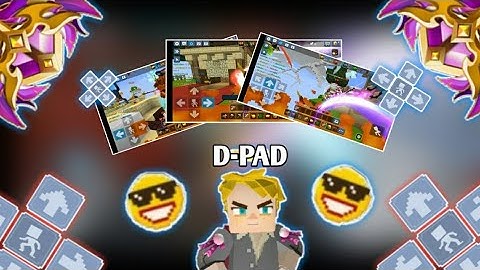 PLAYING PRIVATE BEDWARS PARTY WHILE USING D-PAD FOR THE FIRST TIME (BLOCKMAN GO)