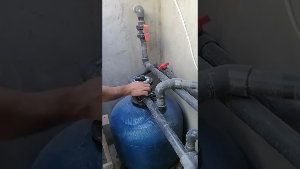 تركيب معدات مسباح مع جاكوزي