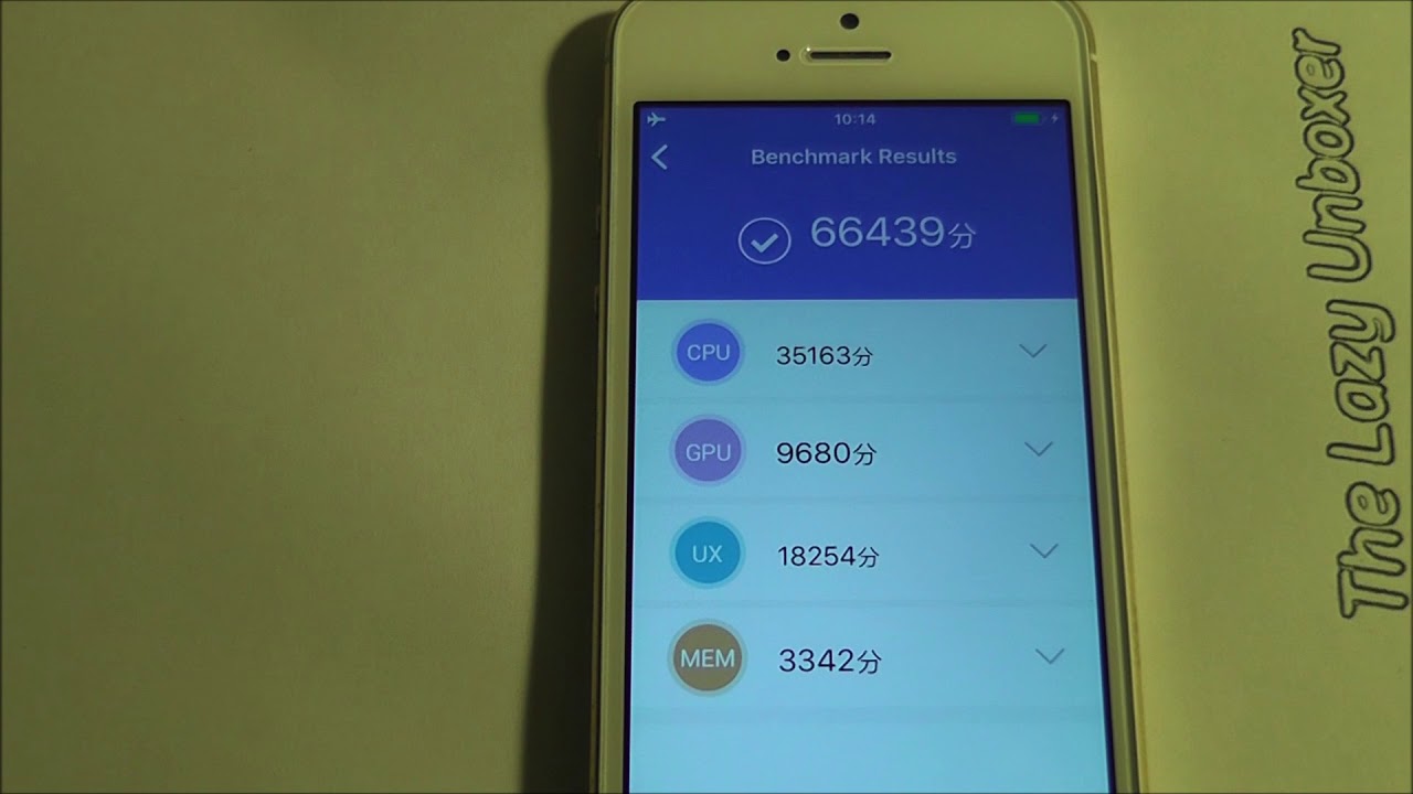 Iphone 5s Antutu Benchmark Youtube