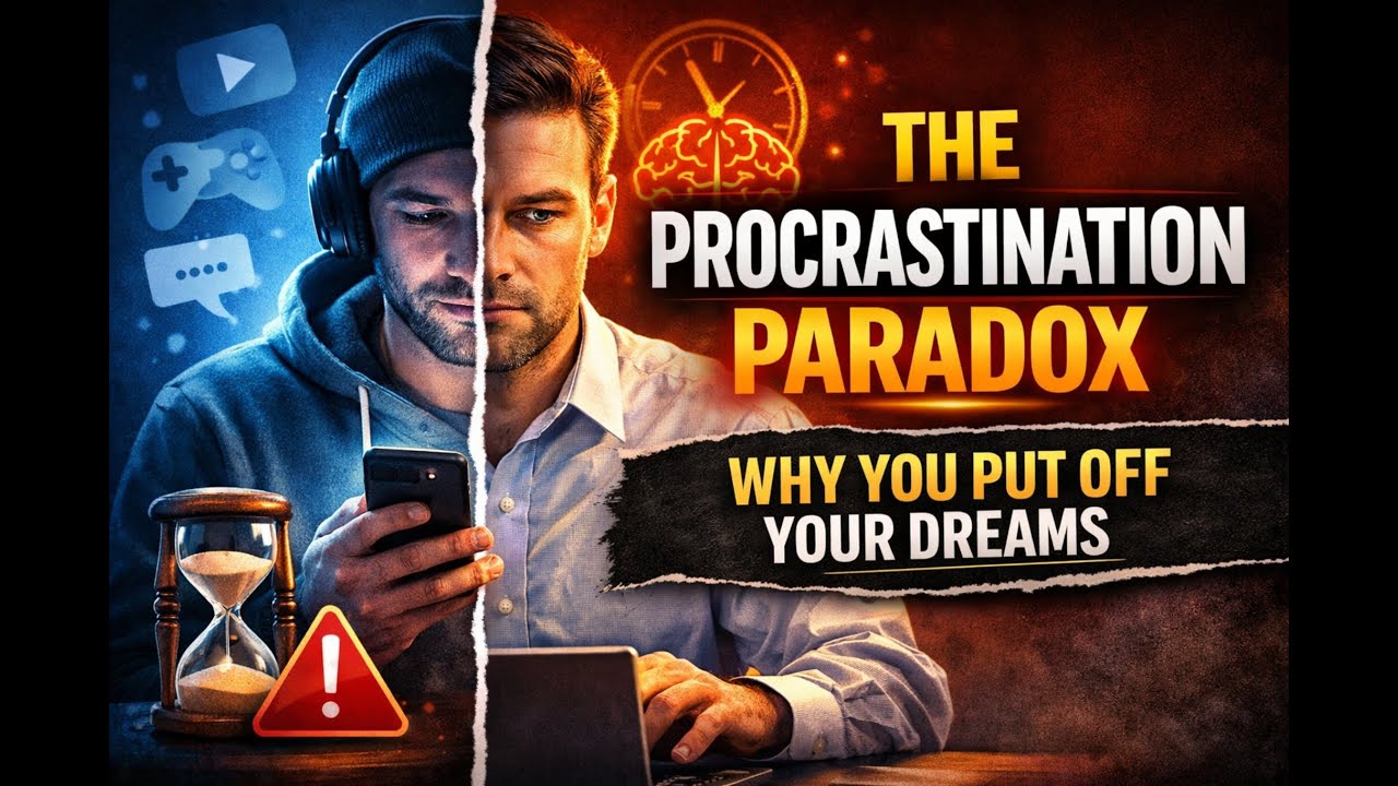 The Procrastination Paradox: Why You Avoid What Matters Most (Backed by Science)