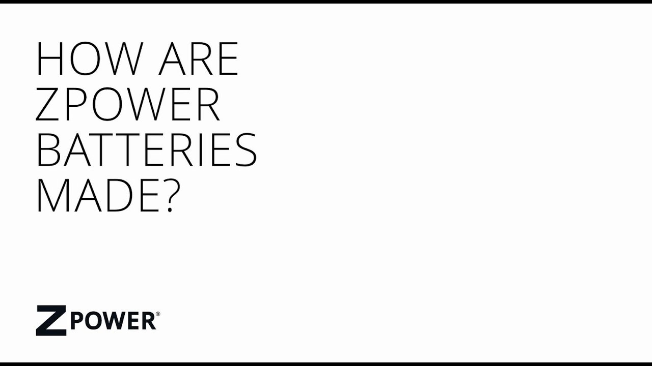 How Are ZPower Batteries Made? YouTube