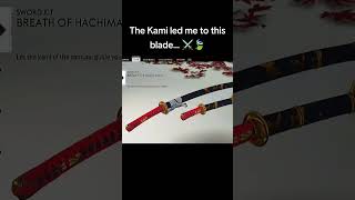 Found a new blade in ghost of Tsushima 😌 #viralgaming #newweapons #ghostoftsushimagameplay