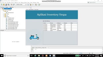 Demo Program "Inventory Barang Pada Bengkel Vespa Ganceng"