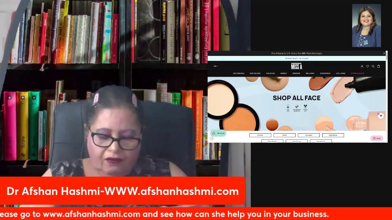Shop Miss A products Haul and Review part-1 by Dr. Afshan Hashmi