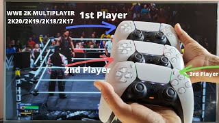 PS5 : How to Add more than one DualSense controller to play WWE 2K Multiplayer - 2K20/2K19/2K18/2K17 screenshot 5