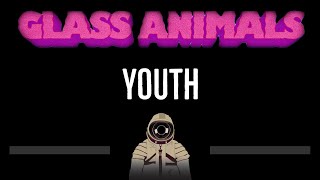 Glass Animals • Youth (CC) 🎤 [Karaoke] [Instrumental Lyrics]