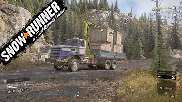 SnowRunner Task 11 Missing Machinery  Michigan Black River