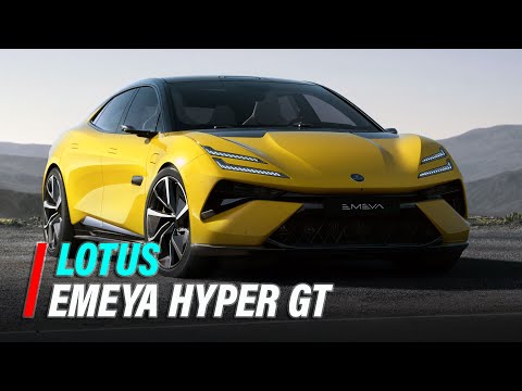 New Lotus Emeya Is A 905HP Hyper Electric Sedan