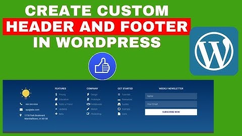 How to Create Custom Header and Footer in WordPress | Elementor Header Footer Tutorial