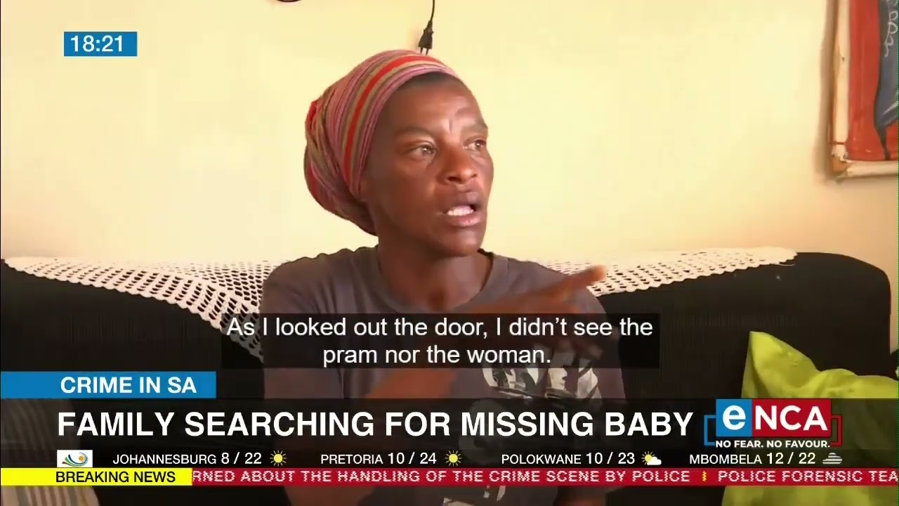 Crime in SA Family searching for missing baby photo