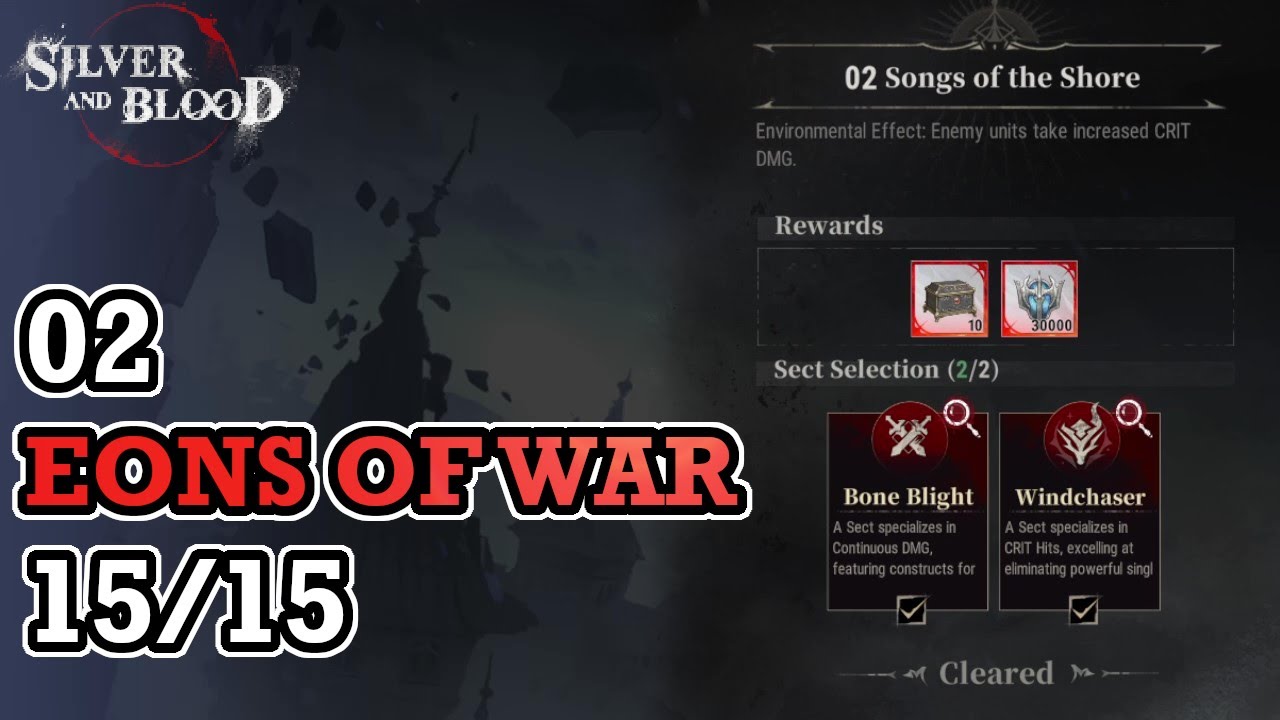 Eons of War 02 - 15/15 - Silver and Blood