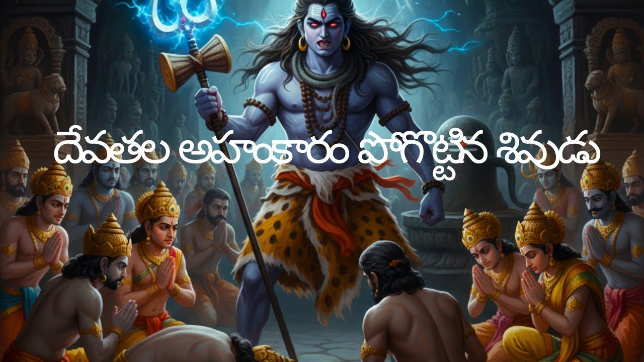 దేవతల అహంకారం పోగొట్టిన శివుడు||శ్రీకాళహస్తి పురాణ గాథలు#lordshiva#srikalahasti#devotional 