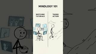 Full Watching Tutorials vs Taking Action Start now #action #shorts Guide