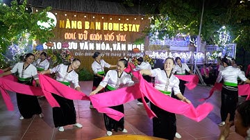 Đội Múa Mường Lay Múa Giao Lưu CLB Bảo Tồn Văn Hóa Dân Tộc Thái Tỉnh Điện Biên