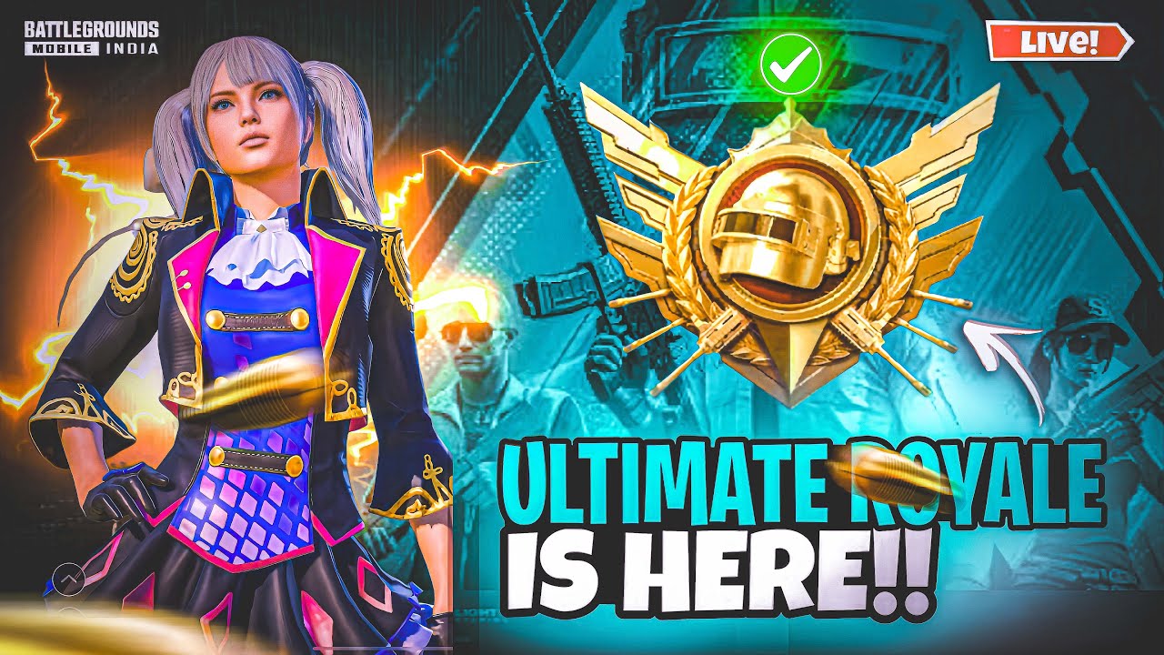 ROAD TO SUPREME | ULTIMATE ROYALE BGMI LIVE | BGMI LIVE - YouTube