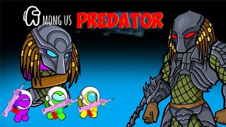 어몽어스 vs Predator 6 - Crew Among Us Funny Animation