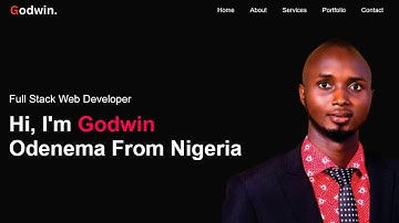 How To Make A Portfolio Website Using HTML CSS JS | Complete Responsive Website Design