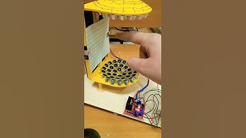 The art 🎨 of ultrasonic levitation. Can I make drawings? #shorts