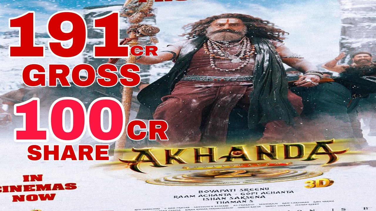 AKHANDA2 REACH 100CR SHARE//NBK//BOYAPATI//SS TAMAN