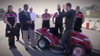 Супер быстрая газонокосилка Honda! Супер быстрая газонокосилка Honda!