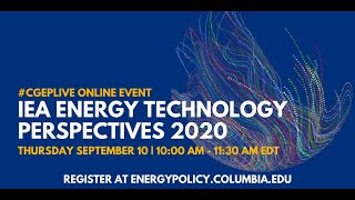 IEA Energy Technology Perspectives 2020