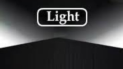 Light। Part-1। NCERT Class 8 Science Chapter 16