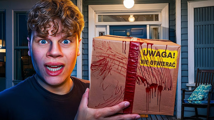 KTOŚ ZOSTAWIŁ STRASZNĄ PACZKĘ przed NASZYMI DRZWIAMI! 📦💀