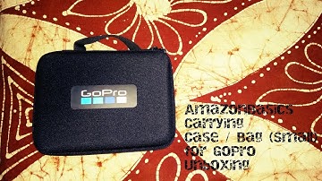 AmazonBasics Carrying Case (Small) for GoPro Unboxing