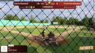 Franchise Baseball vs. Saints Baseball (2026.06.21) screenshot 4