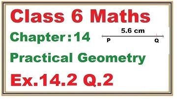 Ex.14.2 (Q.2) Chapter:14 Practical Geometry | Ncert Maths Class 6 | Cbse