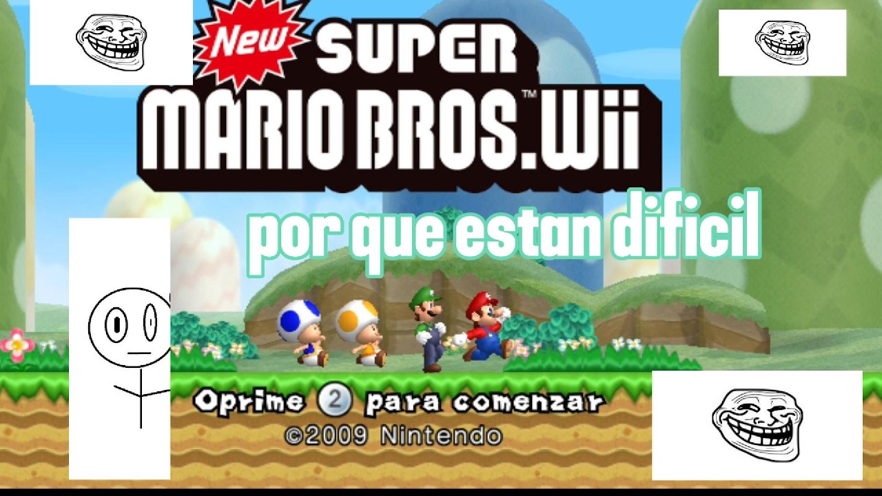 soy mancaso jugando el mario de wii