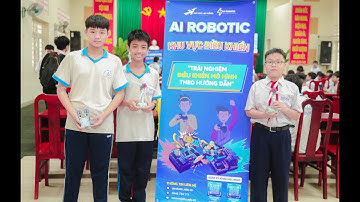 WORKSHOP TRẢI NGHIỆM AI ROBOTIC TẠI TRƯỜNG THCS NGUYỄN ĐỨC ỨNG