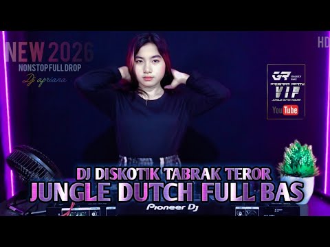 BAS NYA BIKIN TENTANGGA EMOSI !! DJ DISKOTIK TABRAK TEROR JUNGLE DUTCH FULL BAS