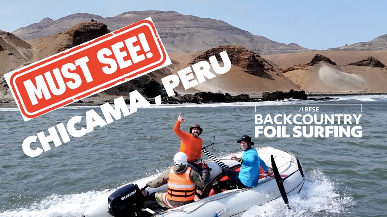 (FOIL SURFING) Chicama like you've never seen it before‼️