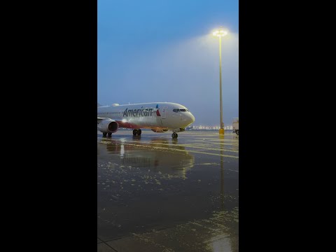 American Airlines Deicing