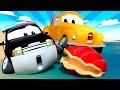 Авто Патруль -  Летний спецвыпуск - Загадка с водой - Автомобильный Город  🚓 🚒 детский мультфильм