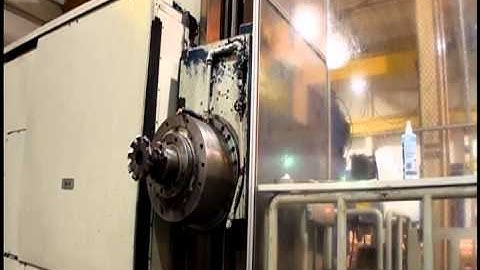 6" GIDDINGS & LEWIS Five-Axis CNC Floor-Type Horizontal Boring Mill, Model: G60-FX