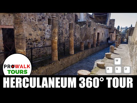 Herculaneum, Italy 360 Walking Tour