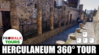 Herculaneum, Italy 360 Walking Tour
