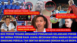 bospersib Tegangmemanas Ini Pengakuangelandang Persibbeckham Kena Marah Bojanpoin Juara Persib
