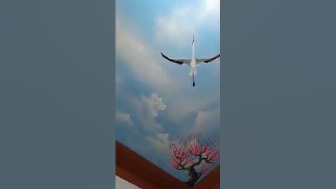 Vẽ trần mây rẻ đẹp tại Hà Đông, Hà Nội – Vẽ tranh nghệ thuật cực đẹp LH Zalo 0799110022